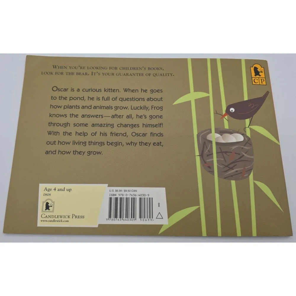 Oscar and the Frog: A Book About Growing (Start with Science)